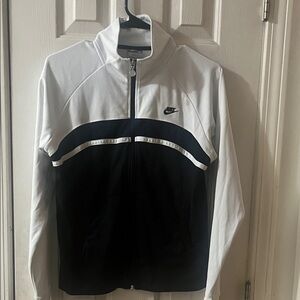 Nike Women’s Black and White Track Jacket
